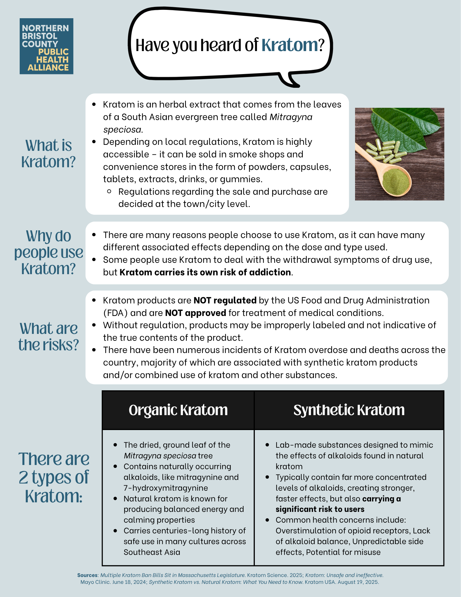 Kratom Flyer